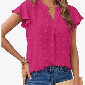 NWT Merokeety Blouse LOVE